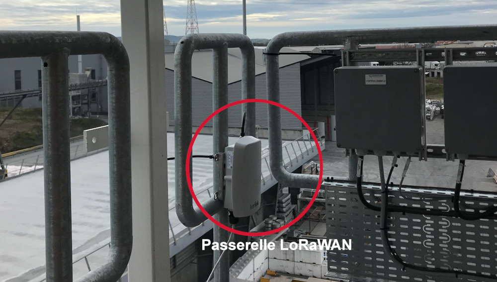 Passerelle LoRaWAN pour test de couverture
